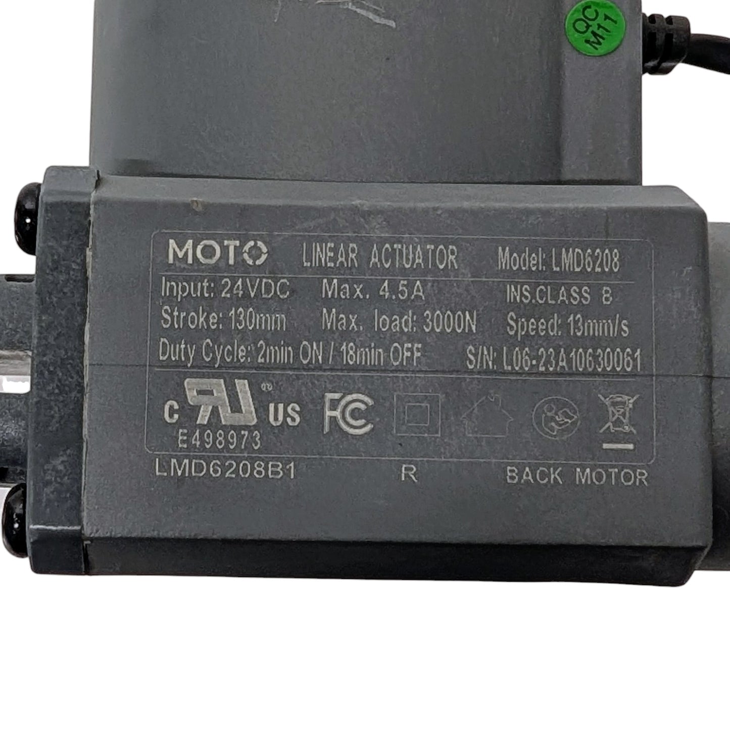 Motor - MOT1803568 - LMD6208B-S-U - LMD6208B-U - LMD6208