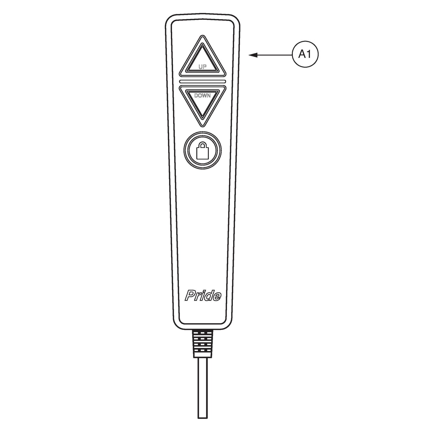 Lift Chair Remote - ELEASMB6269