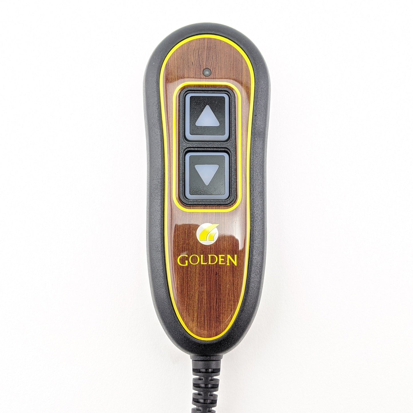 Golden Technologies - Remote Hand Control Pendant - 2 Button - 5 Pin Connector - Woodgrain - ZK1200-HC-1