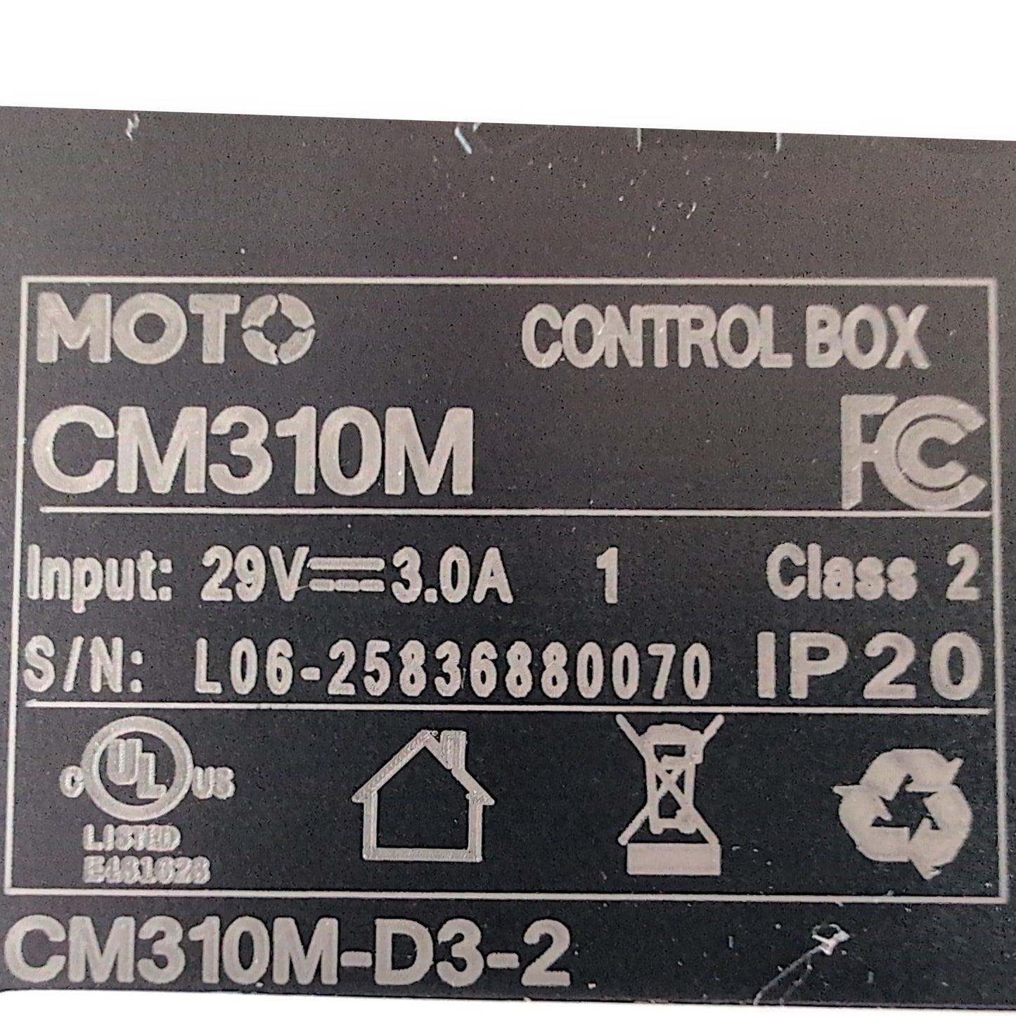 Control Box - Pride Mobility - CTL2205786 - CM310K